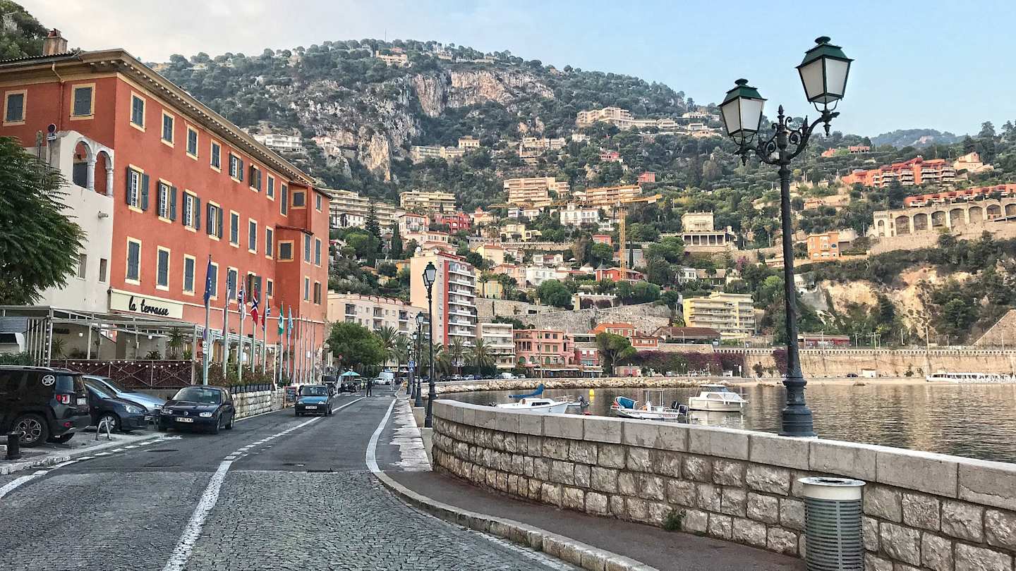 Street view in Saint-Tropez, France