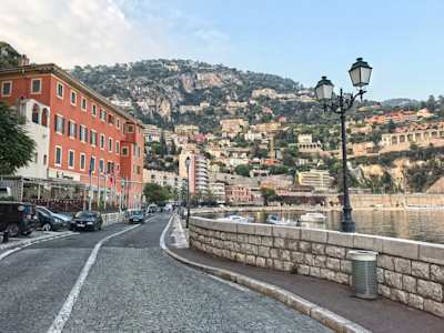 Street view in Saint-Tropez, France