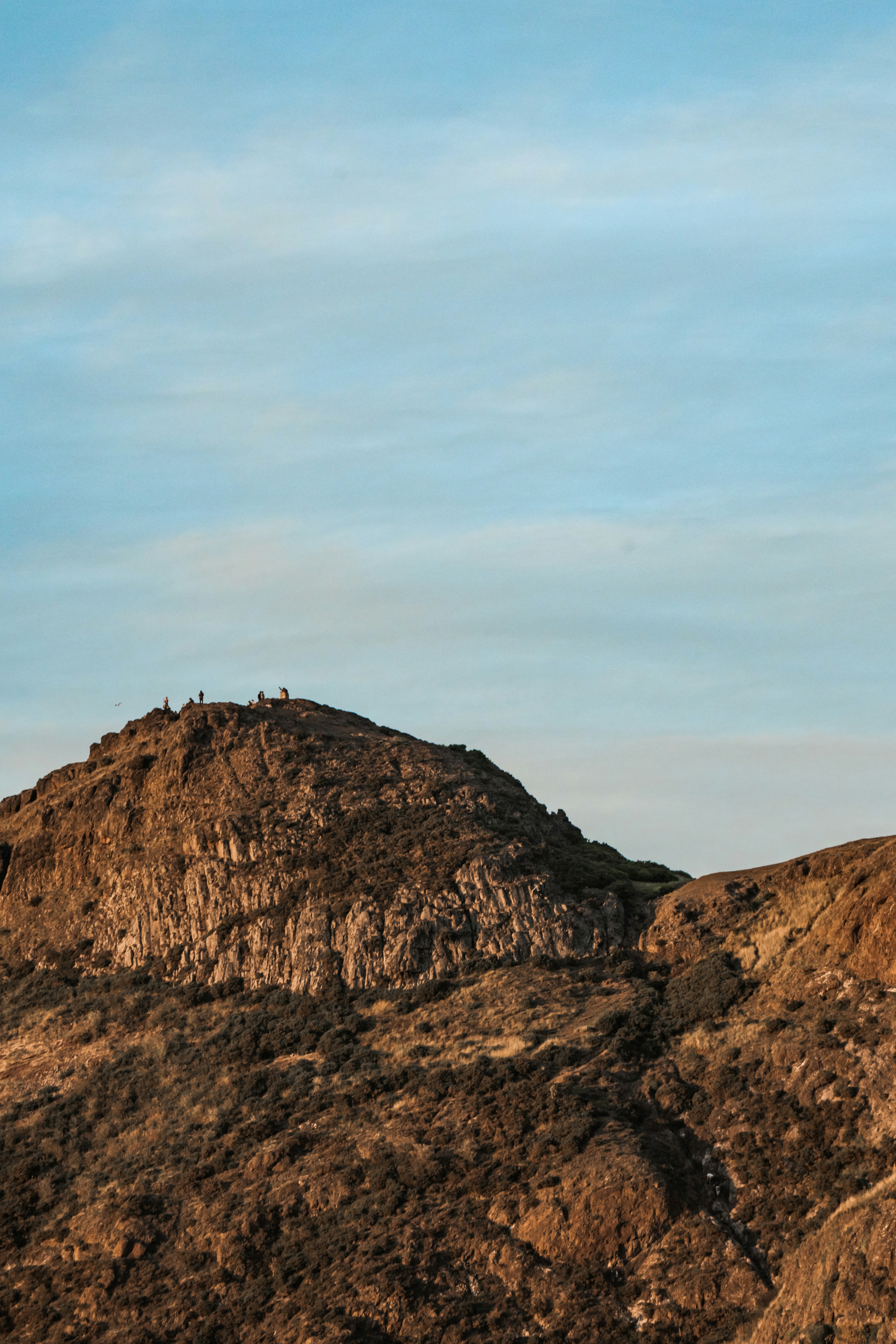 Arthur's seat in Edinburgh.