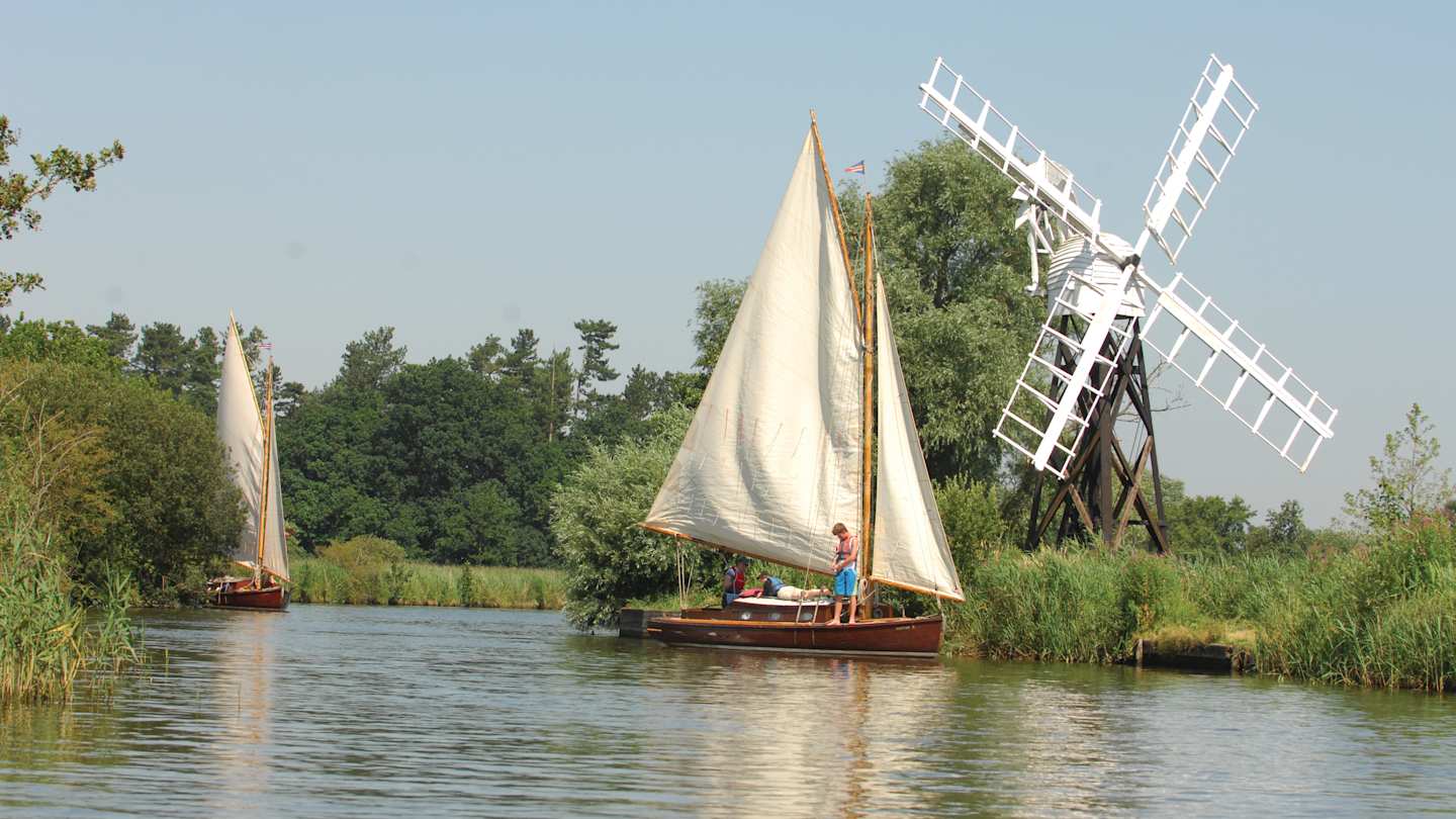 The Broads National Park, England, UK