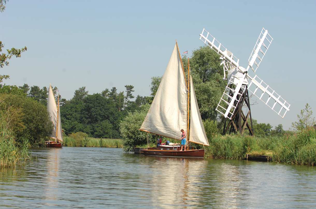 The Broads National Park, England, UK
