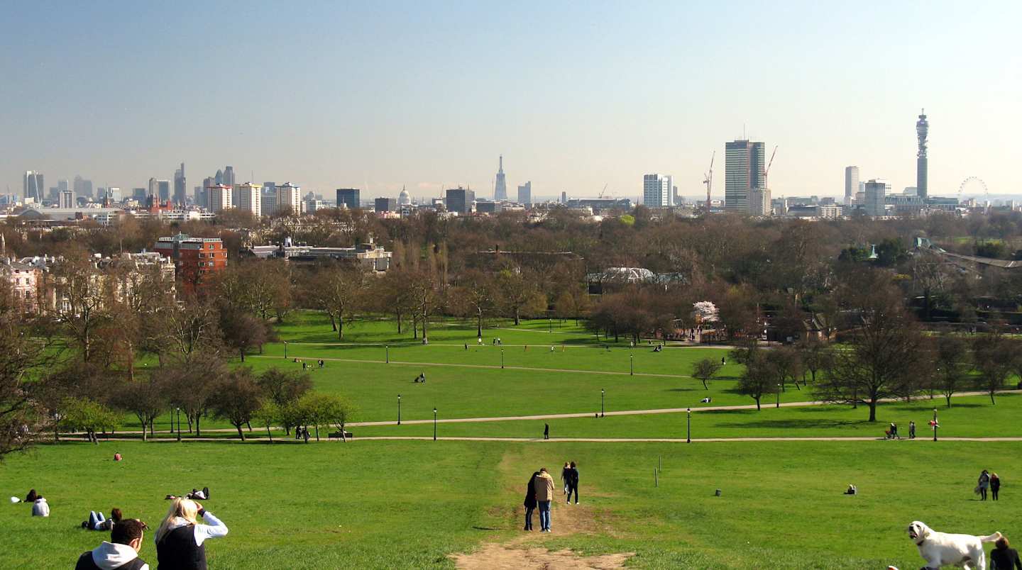 View from Primrose Hill, London