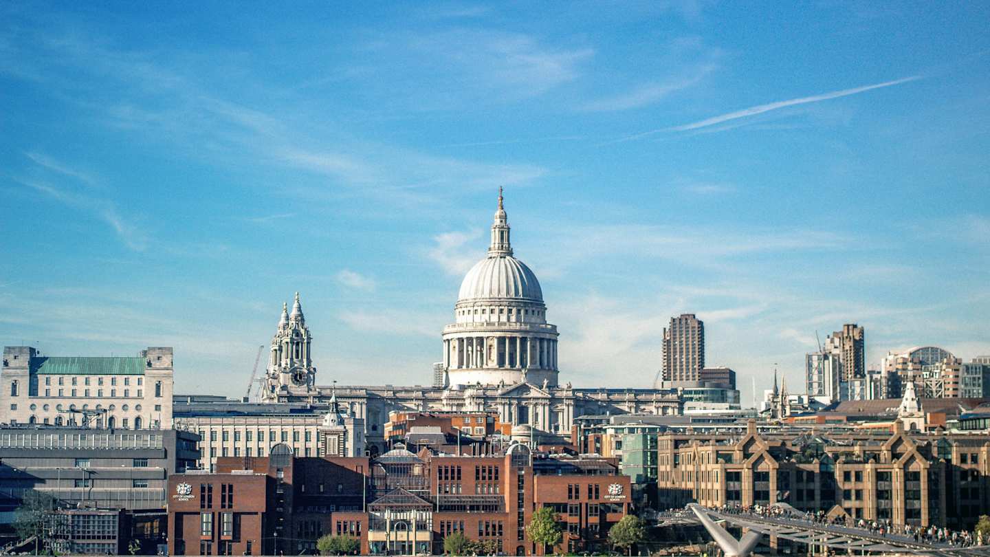 View across the Thames from the Tate Modern, London
