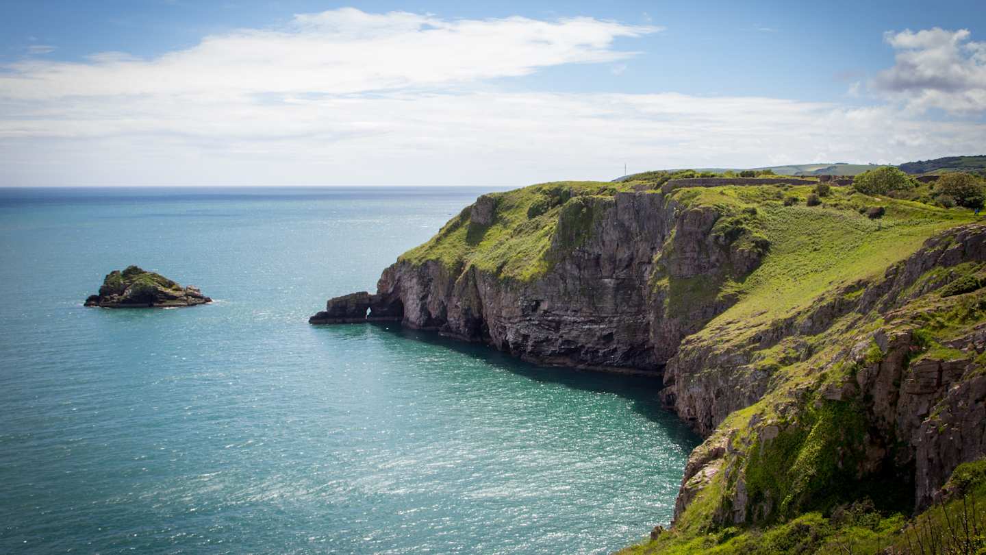 Brixham Coast, Devon, UK