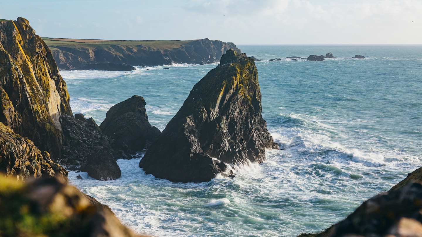 Coastline in Cornwall