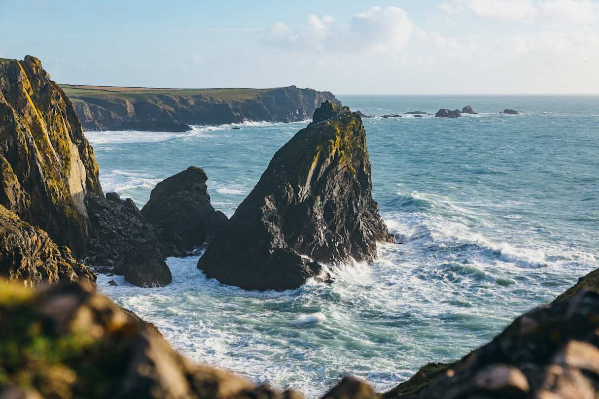Coastline in Cornwall