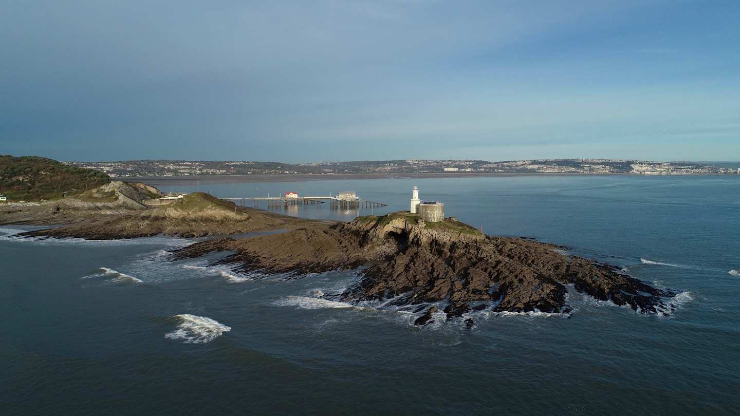 The Mumbles, Swansea, South Wales, UK