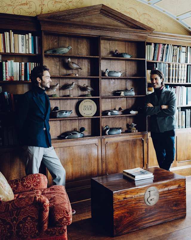 Tommaso and Italo, hosts of Plum Guide home Sense & Sensibility