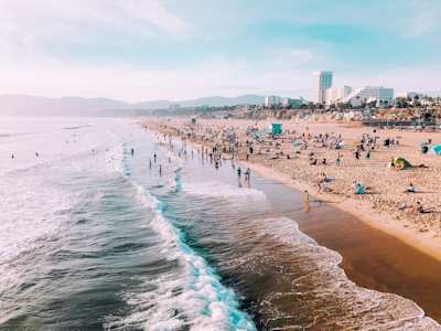 Santa Monica Beach, Los Angeles, California, USA