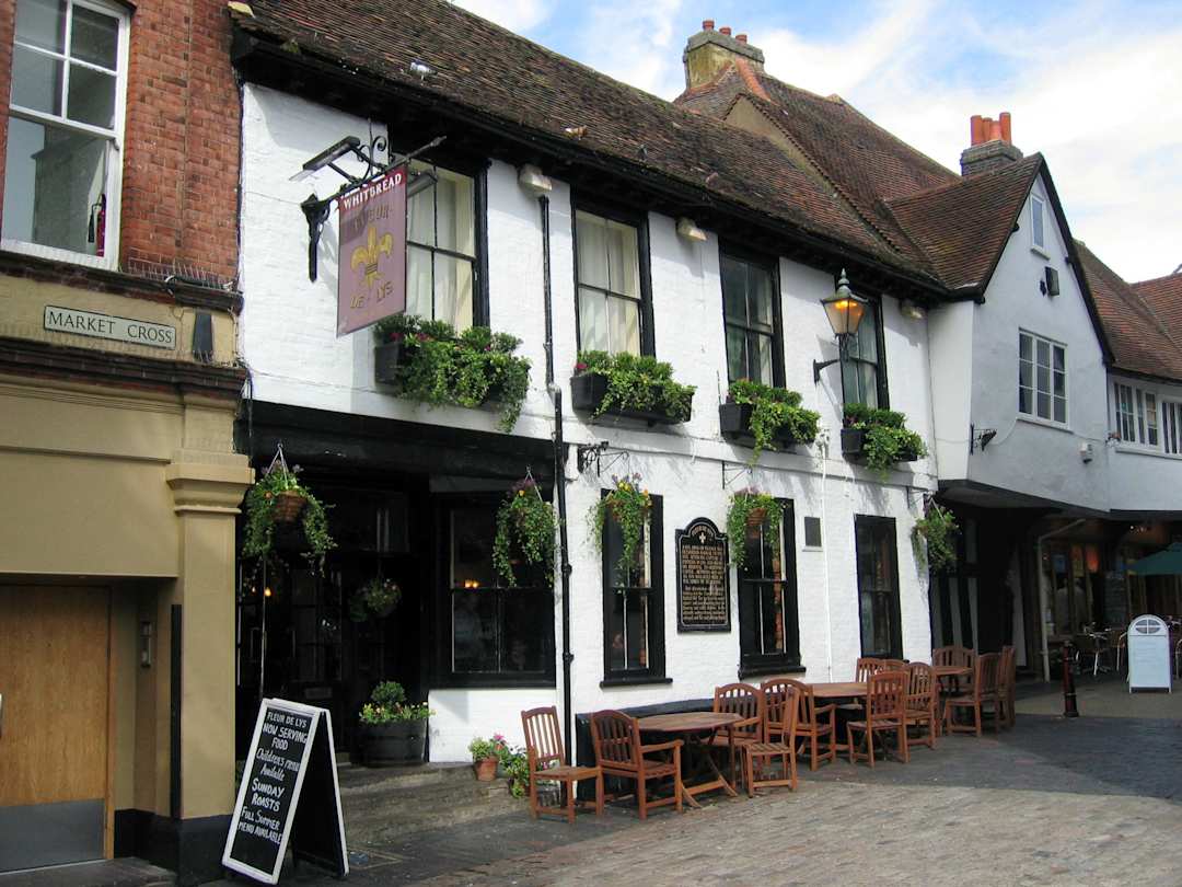 Traditional pub in St Albans, Hertfordshire, England
