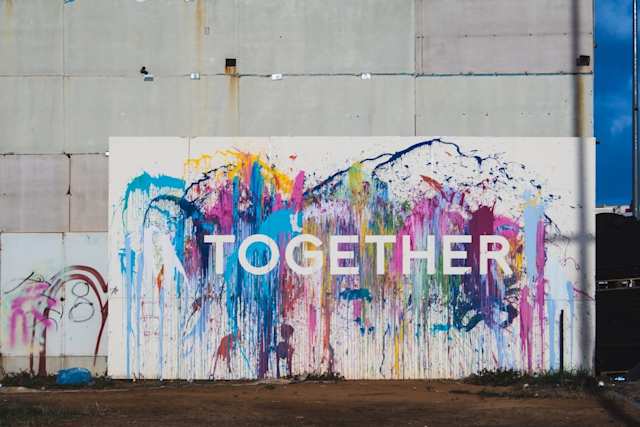 Together sign