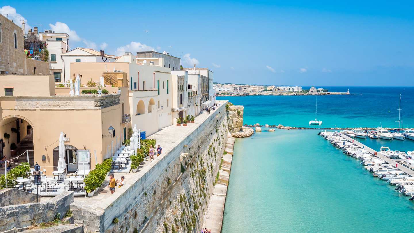 The old town of Otranto, Apulia, Italy