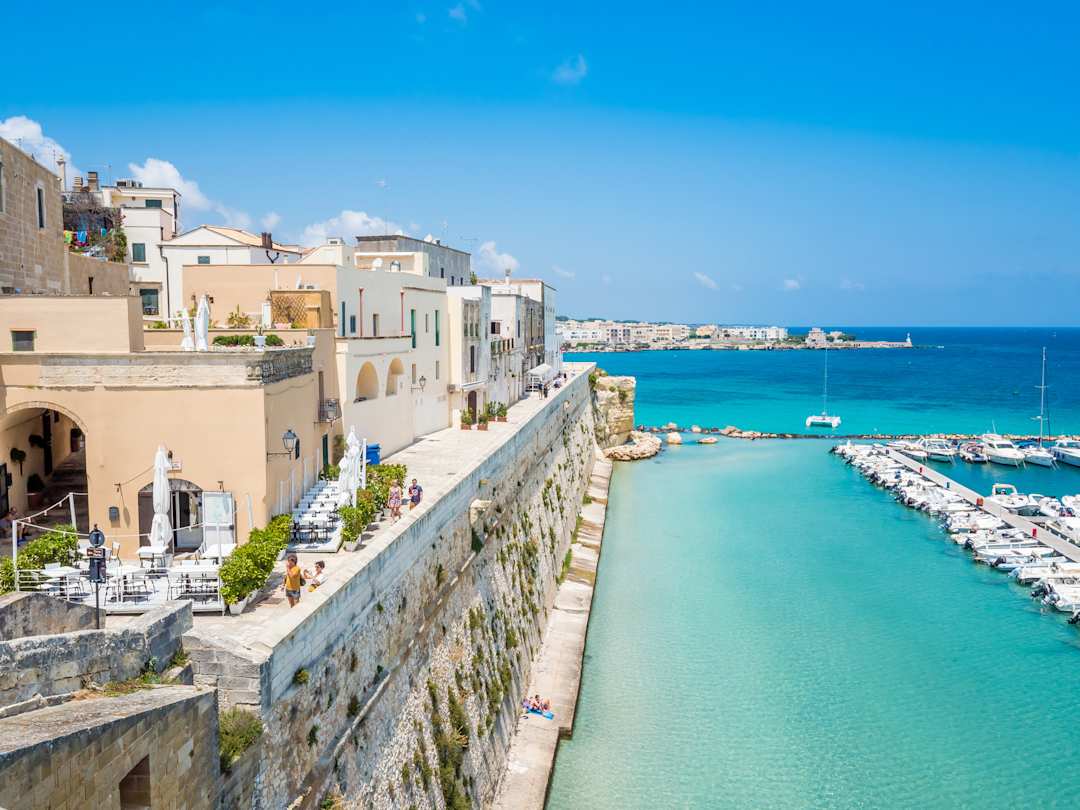The old town of Otranto, Apulia, Italy