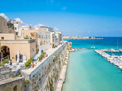 The old town of Otranto, Apulia, Italy