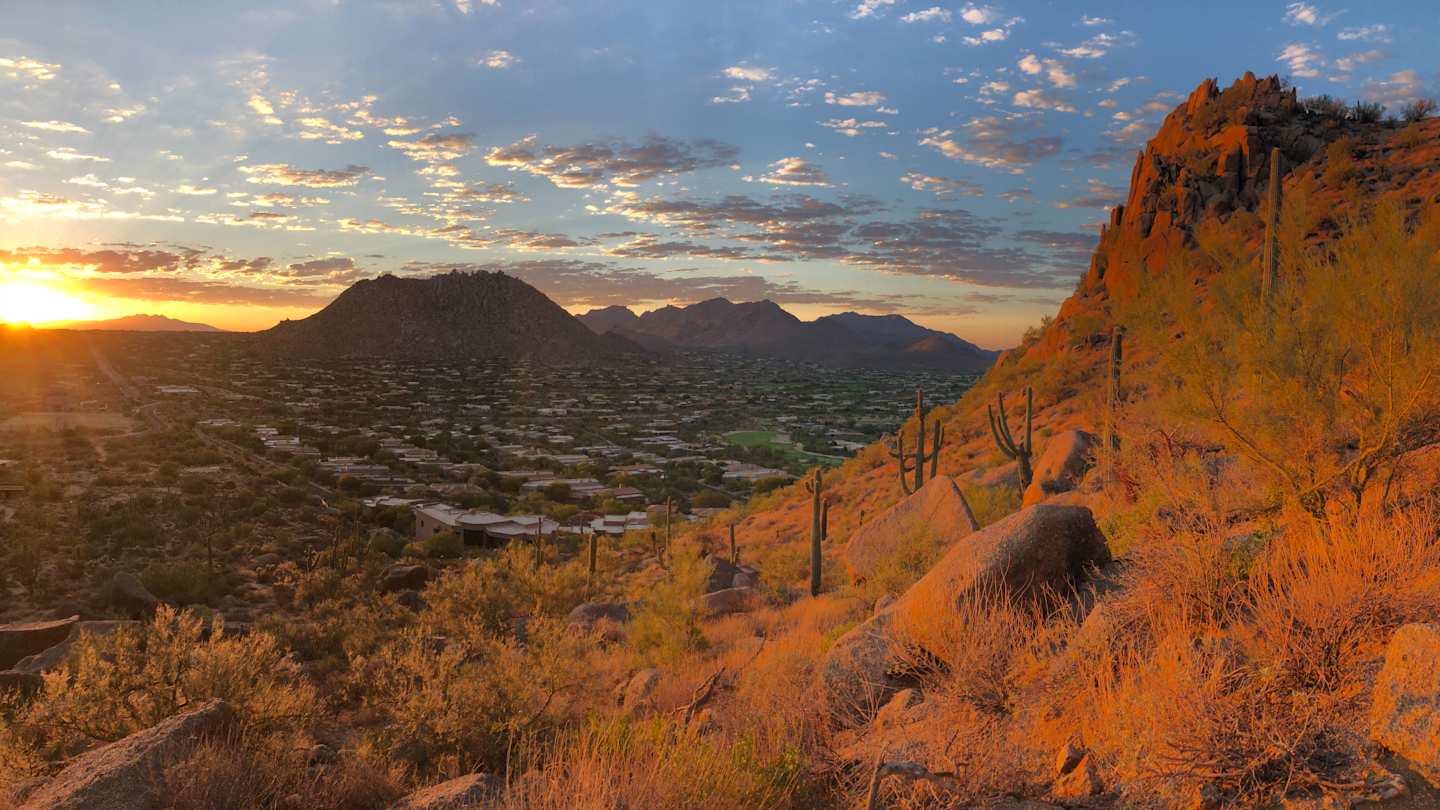 Sunset in Arizona