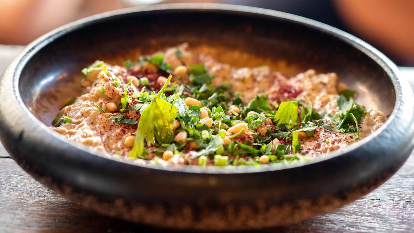 Bowl of hummus