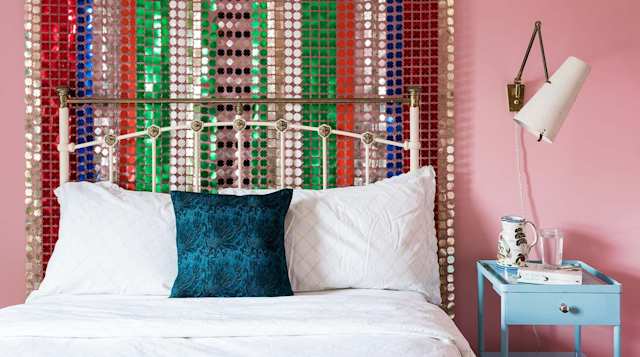 Bedroom inside the The King of Shoreditch, Plum Guide home