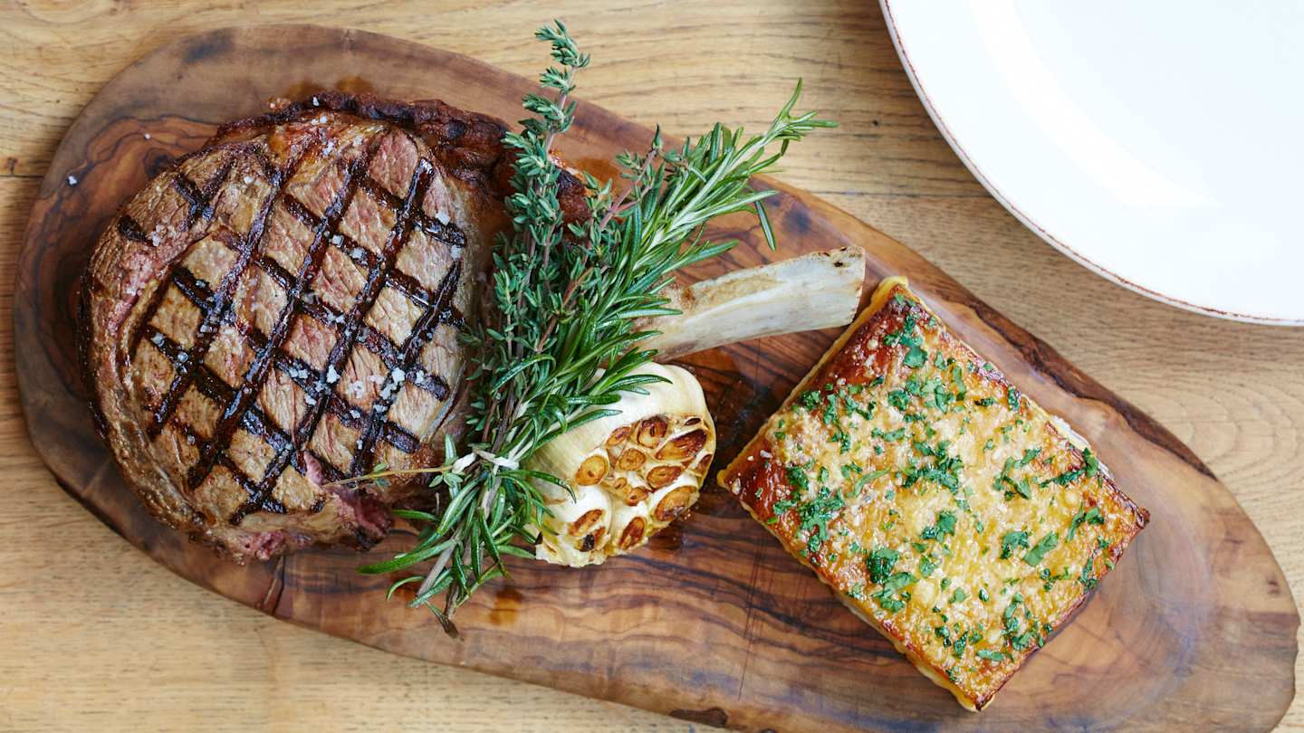 The Cote du Beouf at Galvin Green Man Restaurant, Chelmsford, UK