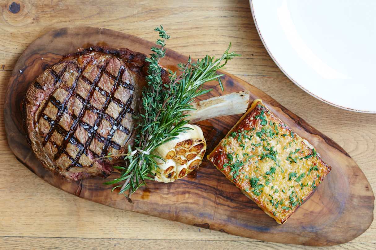 The Cote du Beouf at Galvin Green Man Restaurant, Chelmsford, UK