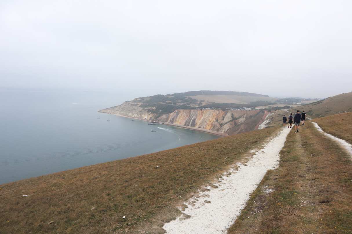 Coastal Path on the Isle of Wight, UK