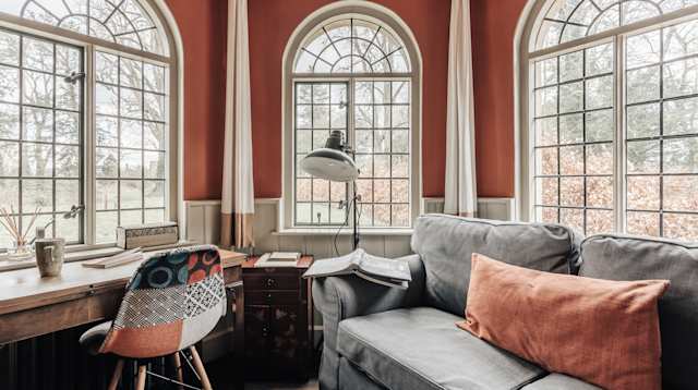 Tangerine Lodge, Plum Guide home in Dorset, UK