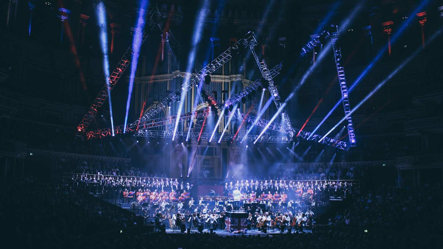Concert at Royal Albert Hall, London
