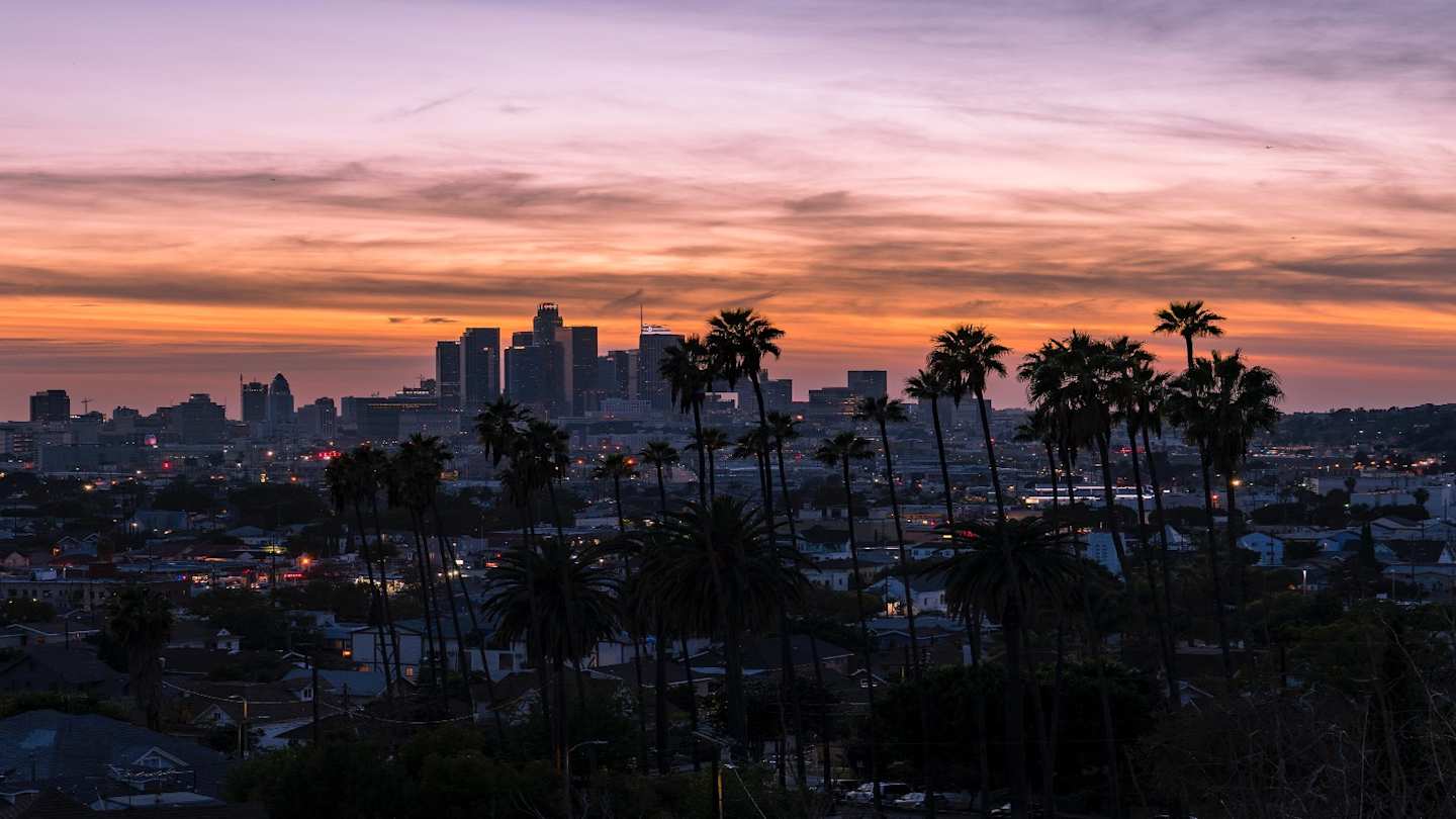 Sunset in Los Angeles