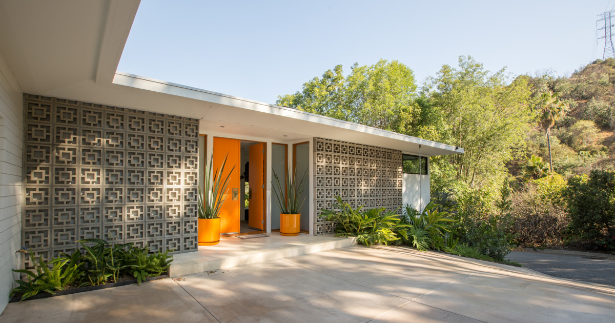 mid century modern house tours los angeles