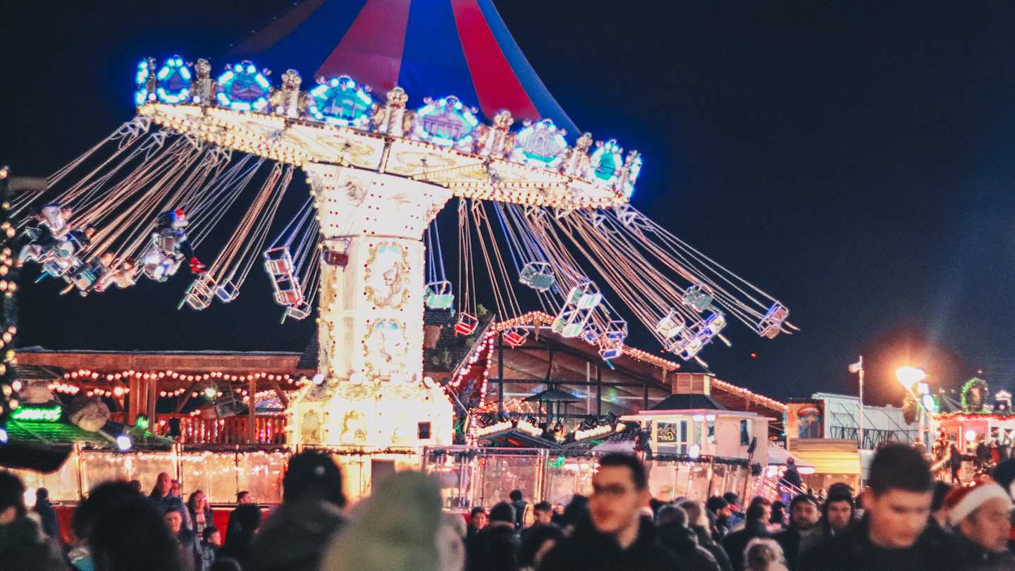 Christmas fair in London