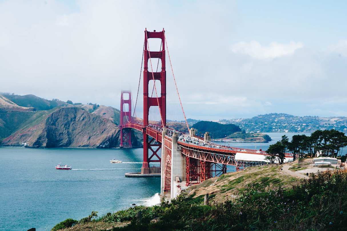 The Golden Gate Bridge, San Francisco, California