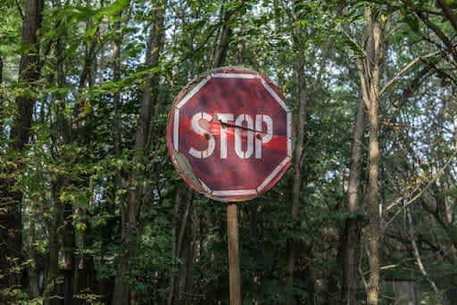 Stop sign