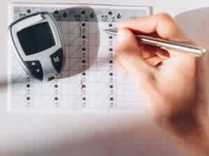 A glucometer device