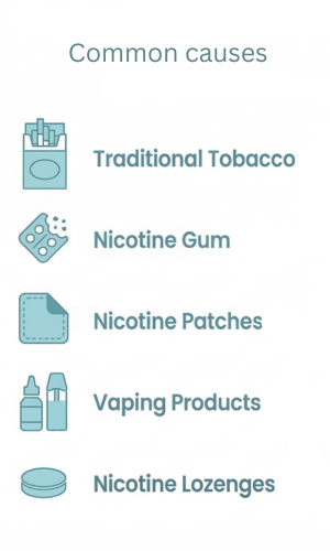 Different nicotine forms