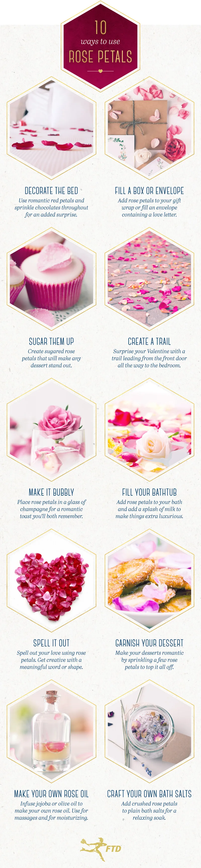 23 Romantic Ways to Use Rose Petals for Valentine’s Day