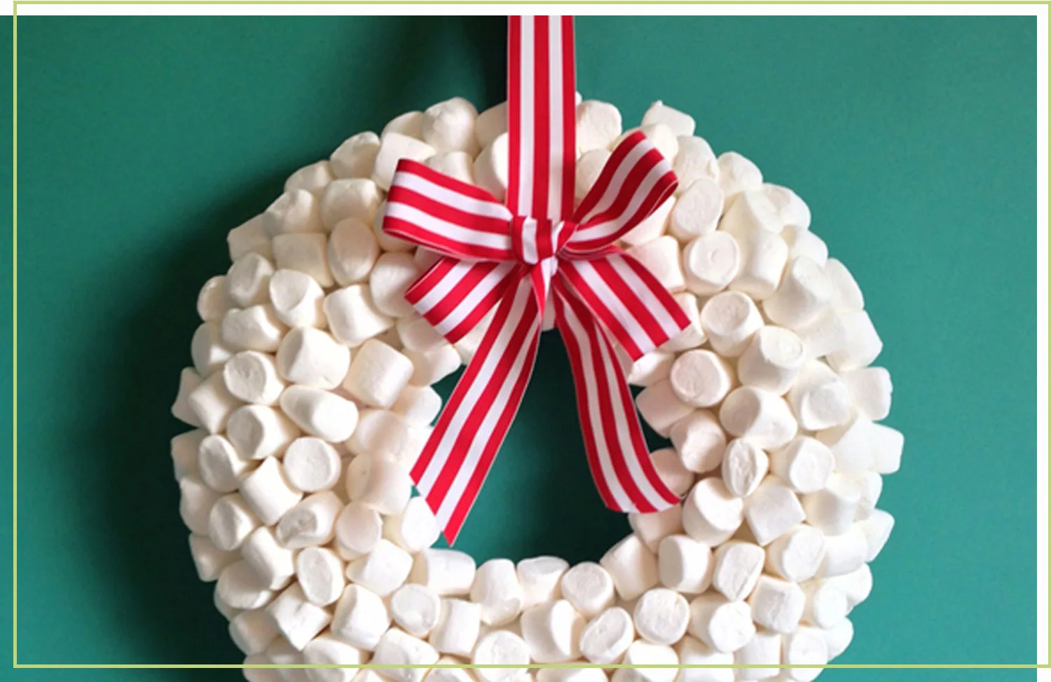 28-marshmallow-wreath