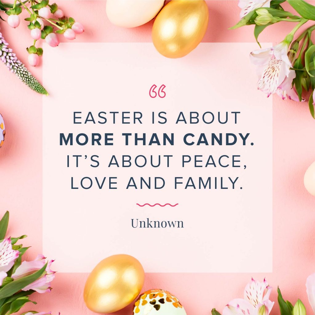 easter messages for cards