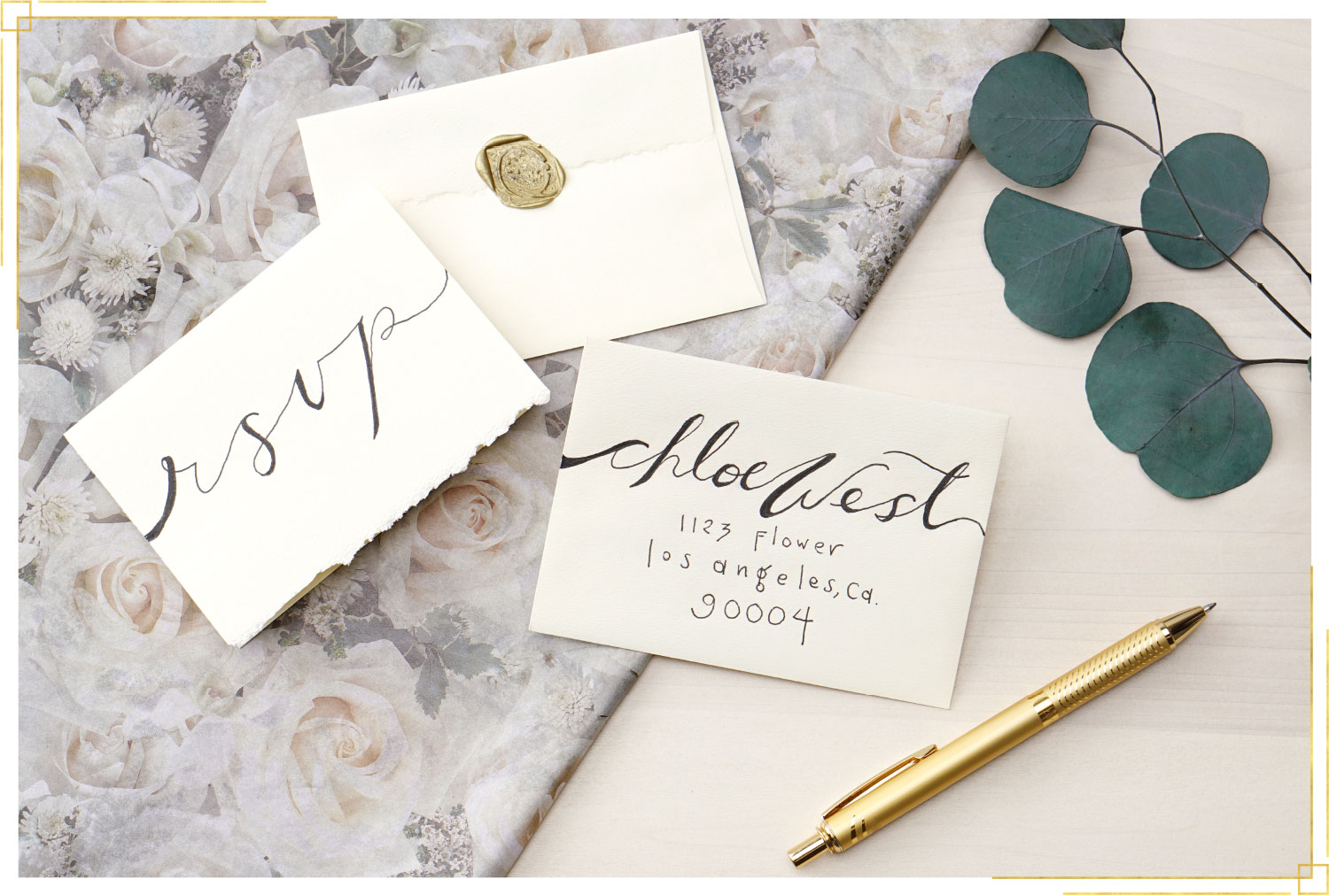 HOW TO: Create a Simple Calligraphy Envelope (great for beginners!) —  Crooked Calligraphy