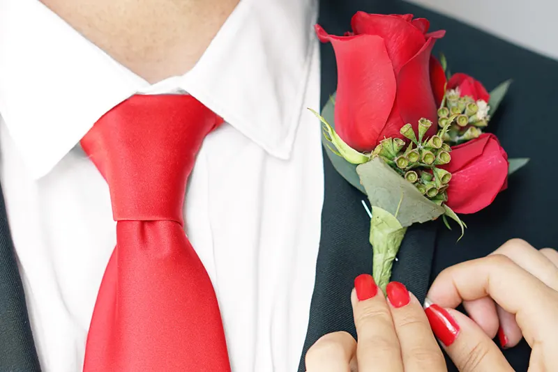 How to Put on a Boutonniere in 5 Easy Steps