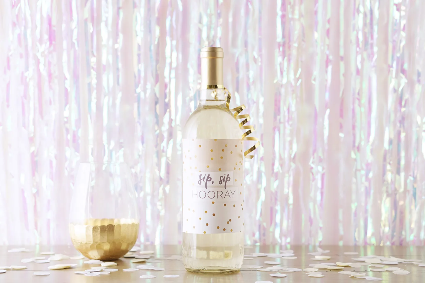 6 Printable Wine Bottle Labels for Special Occasions