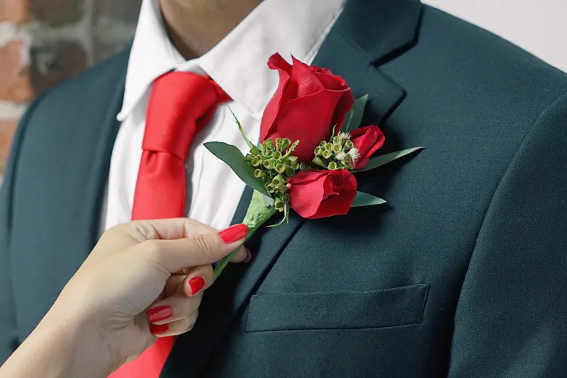 How to Put on a Boutonniere in 5 Easy Steps