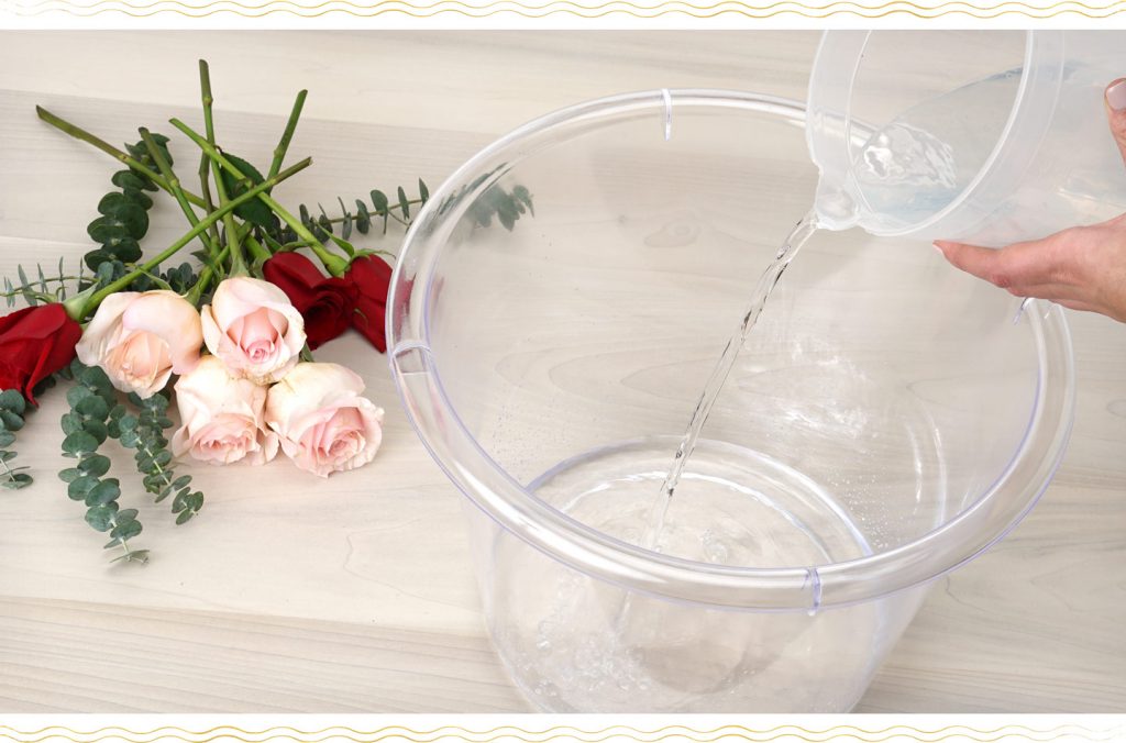 How to Make a Floral Ice Bucket