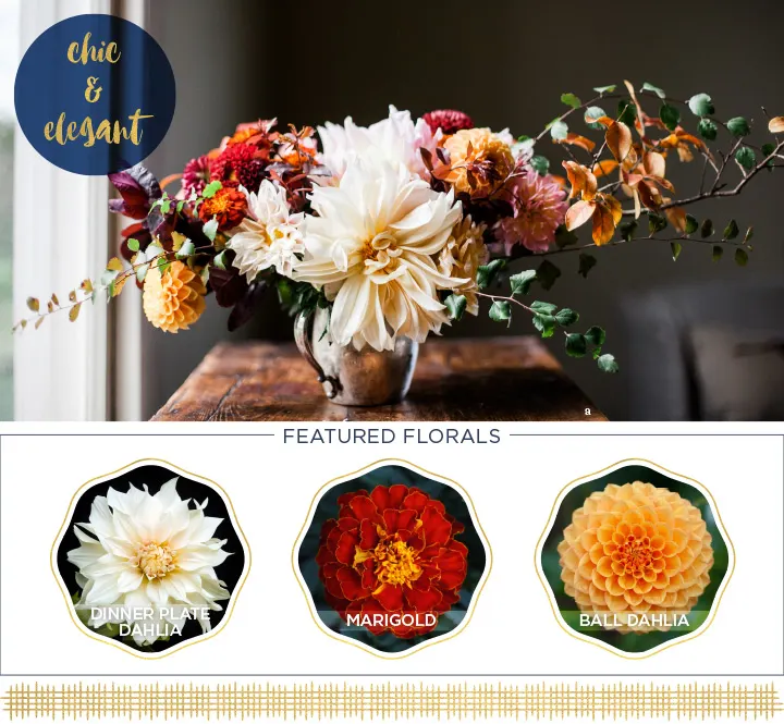 38 Flower Ideas for Your Thanksgiving Centerpiece