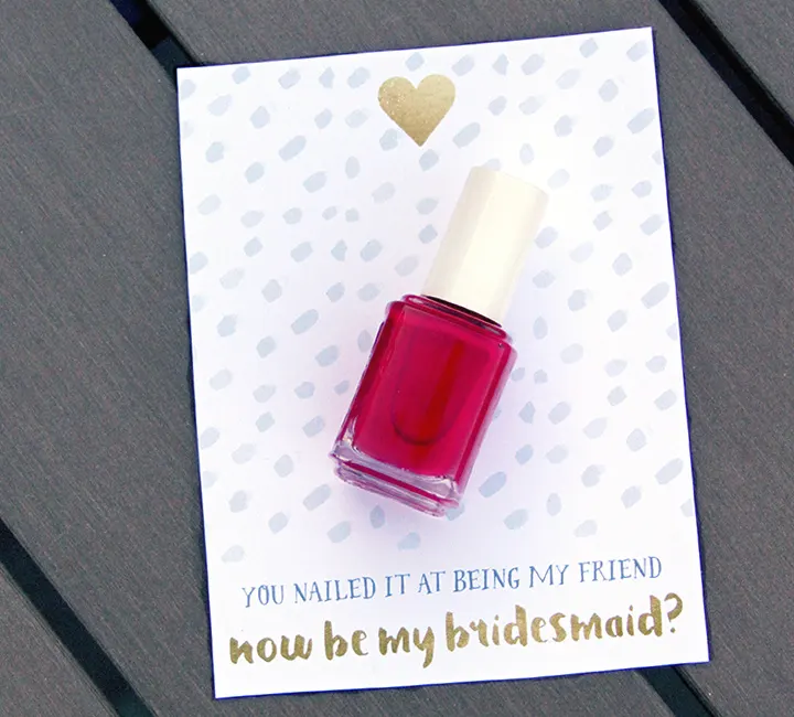 6 Ways to Ask “Will You Be My Bridesmaid?” + Printables