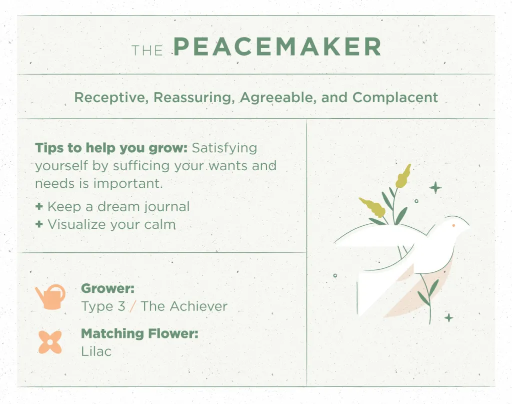 Type 9: The Peacemaker