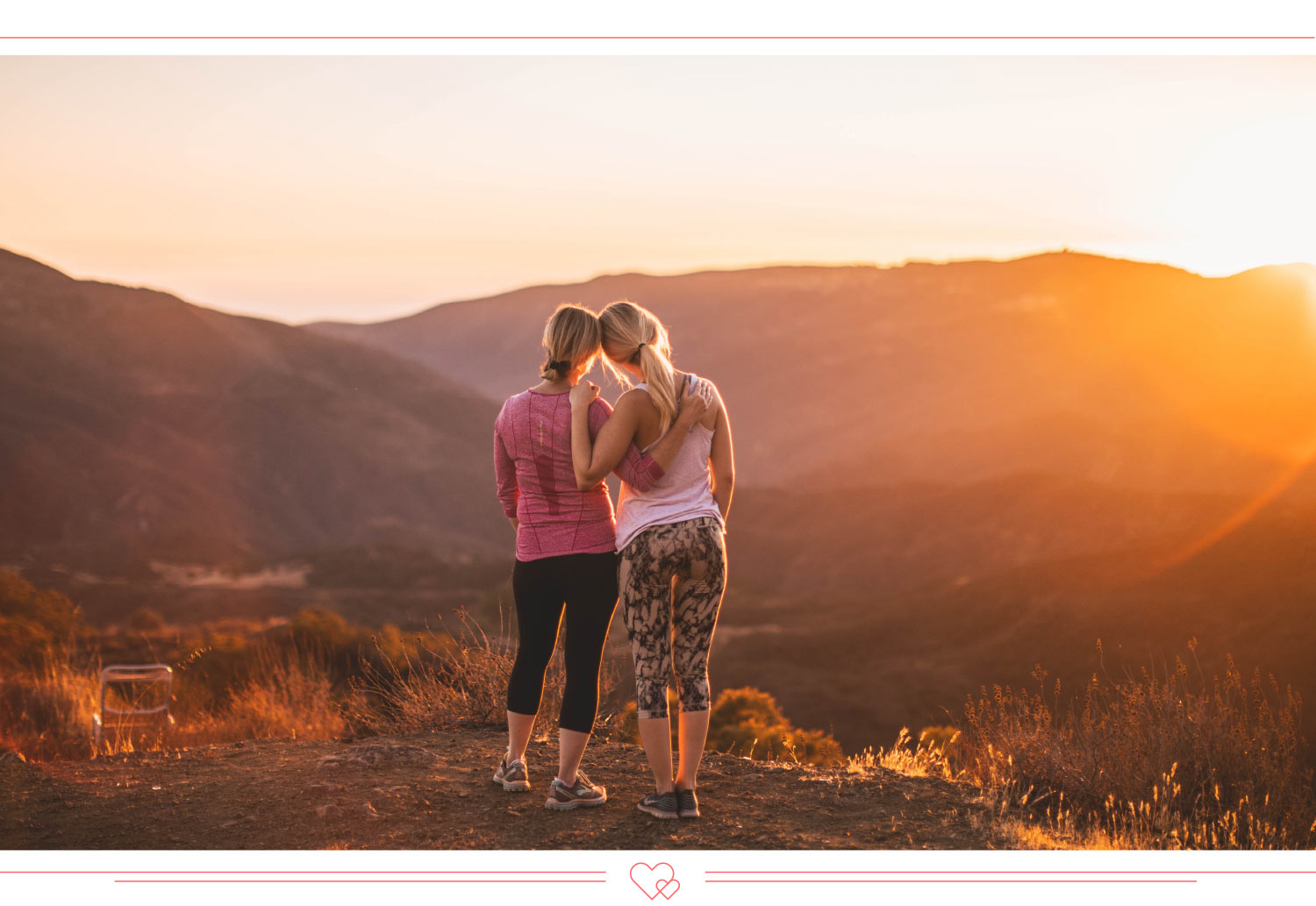 mother daughter quotes mom and daughter hiking with the sun setting