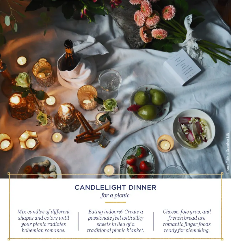 16 Romantic Candle Light Dinner Ideas That Will Impress