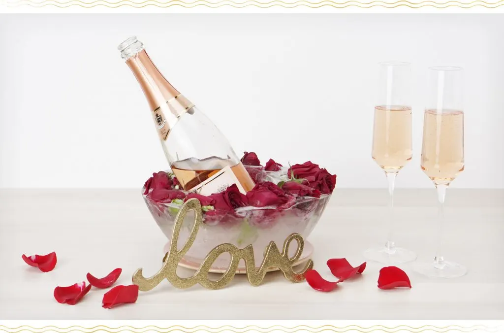 Romantic Floral Ice Bucket