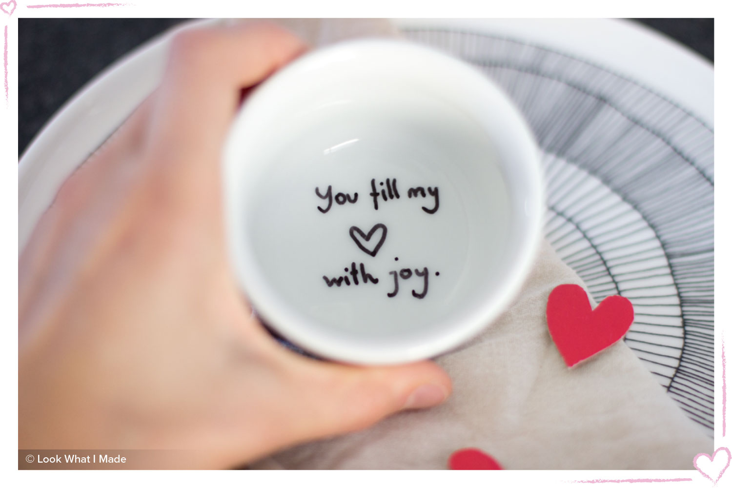 how to surprise your girlfriend DIY mug