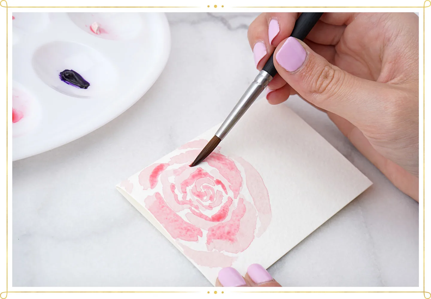 How to Paint Watercolor Flowers for Beginners