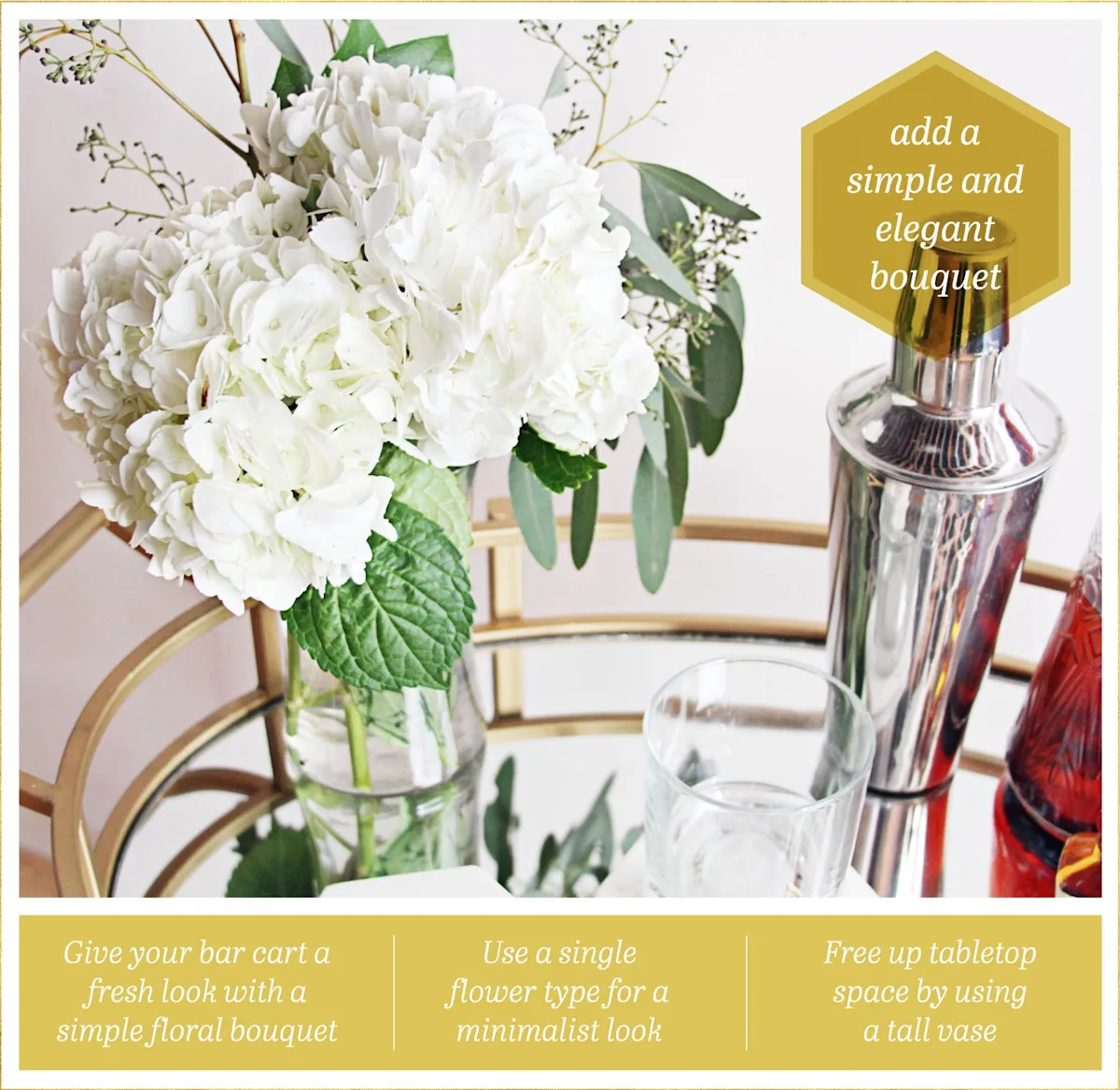 Essential Bar Cart Styling Ideas To Make Your Party Shine